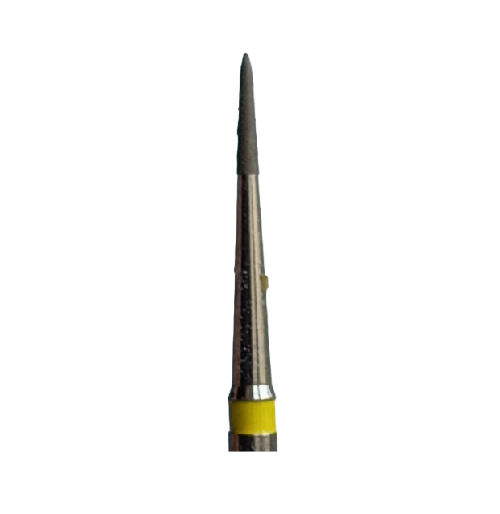 Боры стоматологические алмазные FG 955/007, желт., 6шт. ISO код 314699504007, арт: FG50D9/6 FG50D9/6 - фото 387148