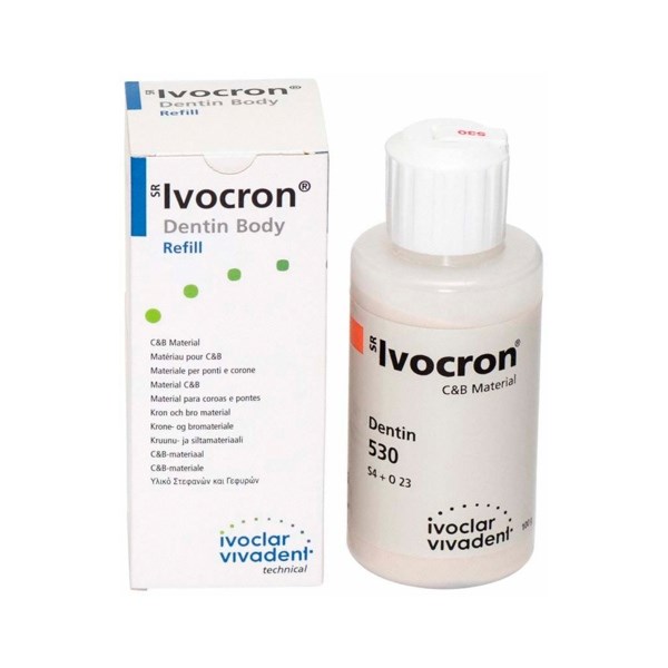 SR Ivocron Body - облицовочный материал для изготовления временных изделий, цвет 530, 100 г 549942AN - фото 387275