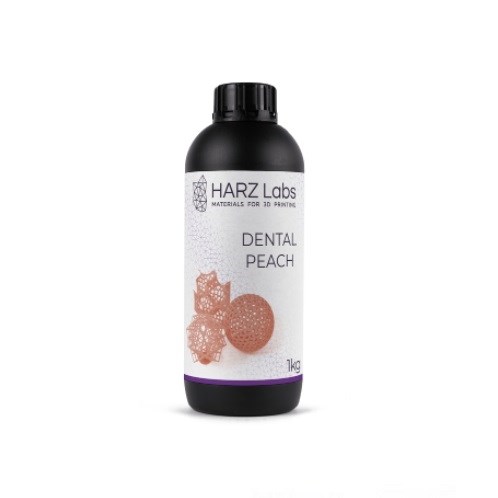 Фотополимер HARZ Labs Dental Peach (бледно-оранжевый). Упаковка 1000 гр. st691967 - фото 388244