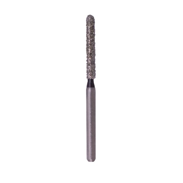 Бор алмазный Ecoline E 882 SC, цилиндр закругленный, турбинный наконечник, D=1.4 мм, черный E-882-SC-314-014 - фото 390666