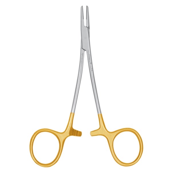 Иглодержатель Perma Sharp 13 см 5 (от 3-0 до 6-0) NH5037 - фото 393869