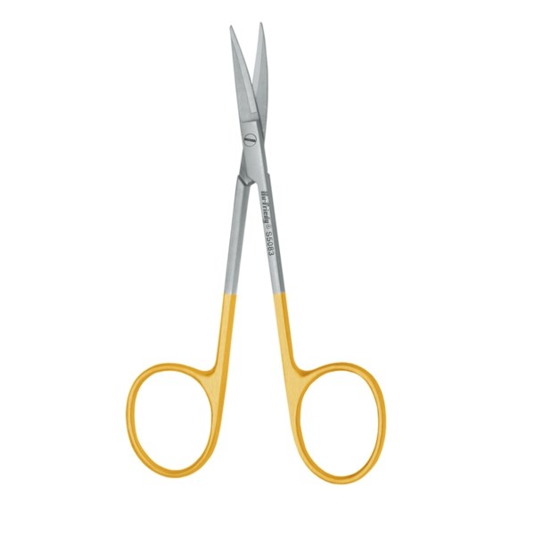 Ножницы Perma Sharp изогнутые остроконечные 11,5 см 4 1/2 S5083 - фото 394777