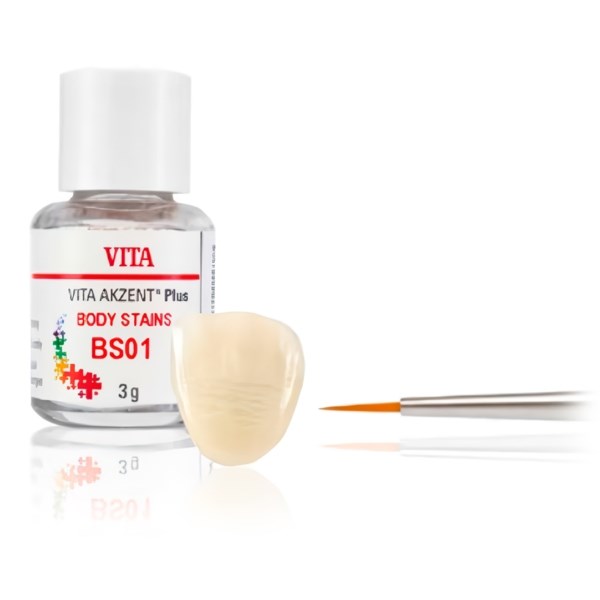 VITA AKZENT Plus CHROMA STAINS - образец диска 3D-MASTER B458 - фото 400591