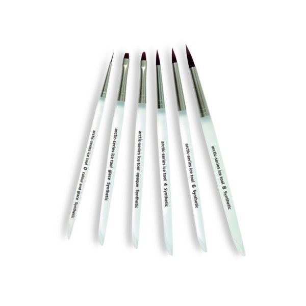 "Synthetic Ceramic Brush ""Arctic Series"" - кисть для керамики, синтетическая, арктическая серия, размер 6" 09-3510 - фото 400831