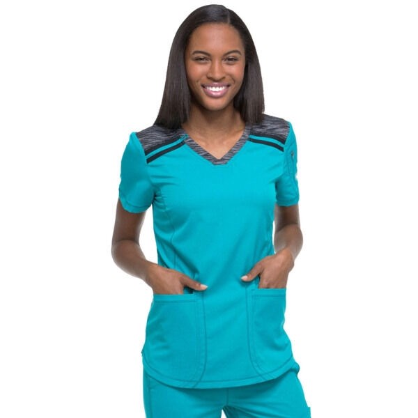 Топ женский Dickies DK740, бирюзовый, S DK740-TLB-S - фото 404070