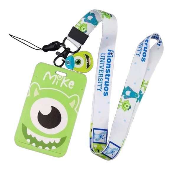 "Бейдж с лентой ""Корпорация Монстров"", зеленый" BGE111-KM-GRN - фото 406232