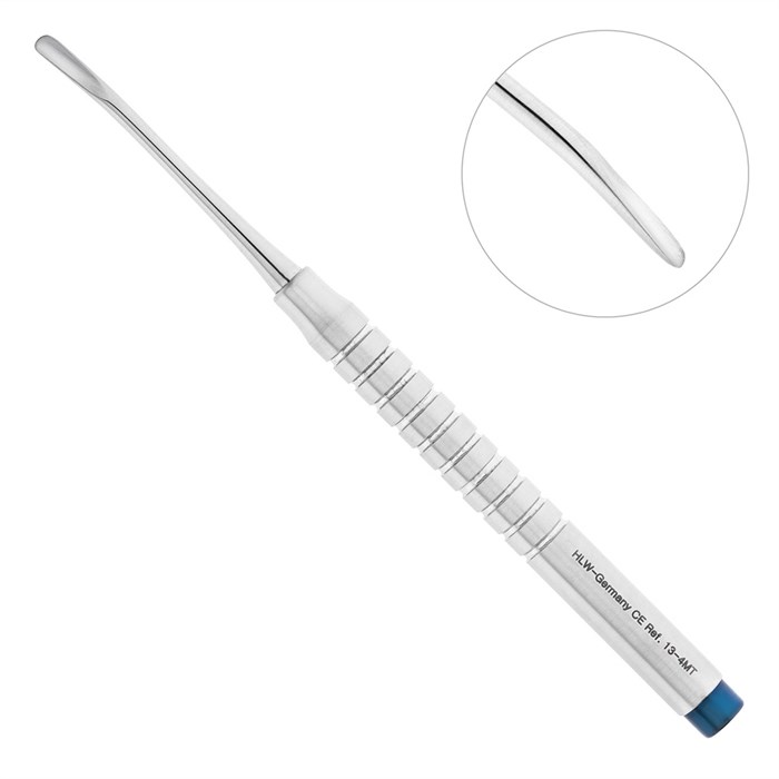 HLW 13-4MT - элеватор мини изогнутый, 3,5 мм, нижняя челюсть 13-4MT - фото 410864