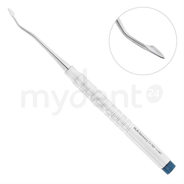 HLW 13-9MT - элеватор мини изогнутый, 3 мм, дистальный 13-9MT - фото 410888