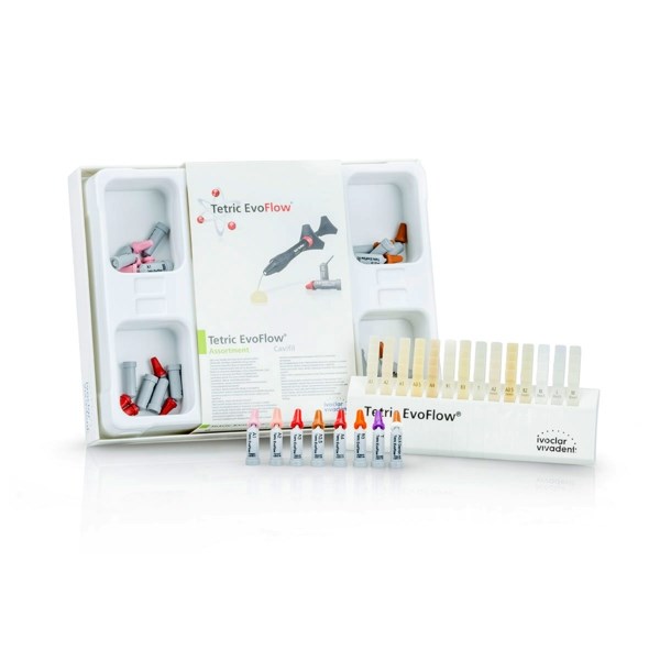 Tetric EvoFlow Assortment - текучий композитный материал, 40 кавифилов по 0.2 г 595950WW - фото 417422