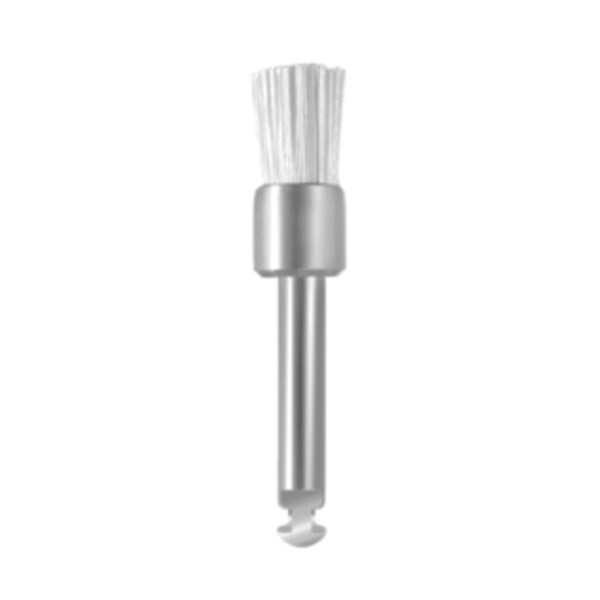 Щеточка нейлоновая EVE UNIBRUSH WZM 4x6,5 мм, средние, белые, 100 шт 9462X100 - фото 417914