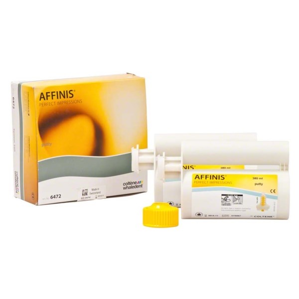 AFFINIS Putty System 360 - оттискной материал (A-силикон), 2х380 мл + фиксирующее кольцо 6472 - фото 417928