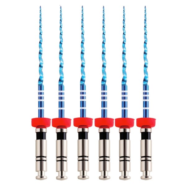 UltraFiles Blue (Heat Activation) - машинные файлы, 25 мм, конус .06, №40, никель-титан, 6 шт 1890625040 - фото 420075