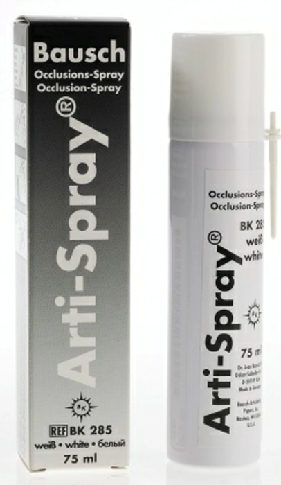 Спрей ВК 285 Arti-Spray индикатор для окклюзионных контактов, 75 мл, белый ВК285 - фото 433728