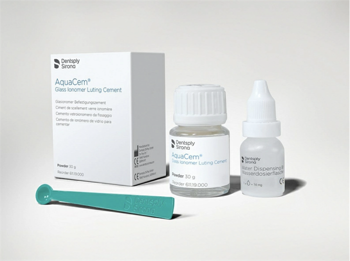 Aquacem - стеклоиономерный цемент для фиксации 61119000 - фото 434343