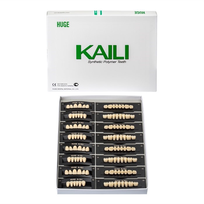 Зубы акриловые Kaili 8*1/ A3.5, 34L 1 уп. (12 гарн.), A3.534L_Kaili A3.534L_Kaili - фото 434960