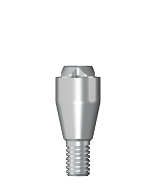 Прямой абатмент MedentiBASE, RP 4,3/5,0, GH 2,5 F 4210 - фото 436331