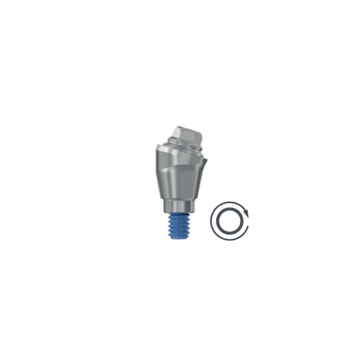 Абатмент угловой Multibase EV 4.8 17˚ - 1.5 мм NI (Multibase Abutment EV 4.8 17˚ - 1.5 mm NI), арт: 26188 26188 - фото 437296