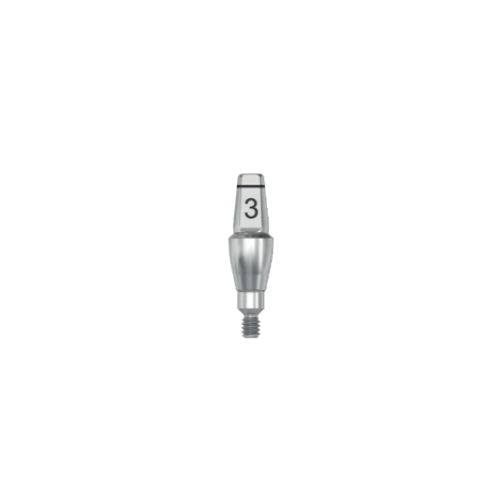 Абатмент прямой EV 3.0, диаметр 3,3 мм, высота 3 мм (Direct Abutment EV 3.0, Ø3,3 – 3 mm), арт: 25363 25363 - фото 437323