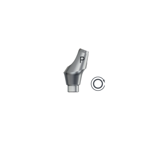 Абатмент угловой Profile EV 4.2, 20°, высота 1 мм NI (Angled Abutment Profile EV 4.2, 20° – 1 mm NI), арт: 25890 25890 - фото 437367