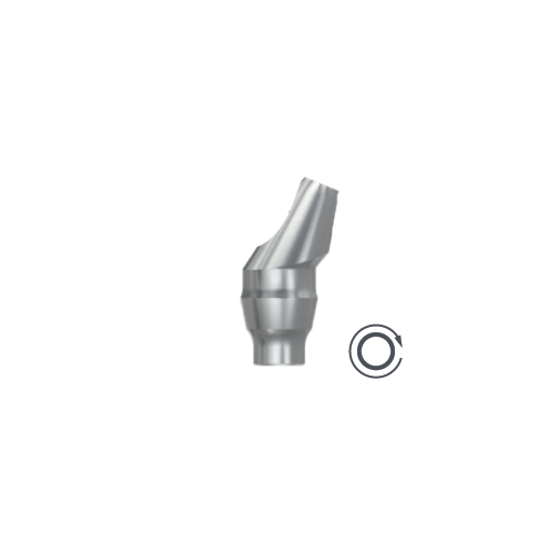 Абатмент угловой EV 4.8, 20°, высота 2 мм NI (Angled Abutment EV 4.8, 20° –2 mm NI), арт: 25634 25634 - фото 437423