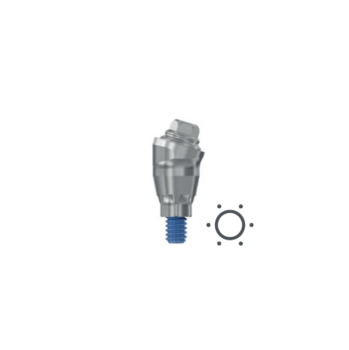 Абатмент угловой Multibase EV 4.8 17˚ - 2.5 мм (Multibase Abutment EV 4.8 17˚ - 2.5 mm), арт: 26185 26185 - фото 437465