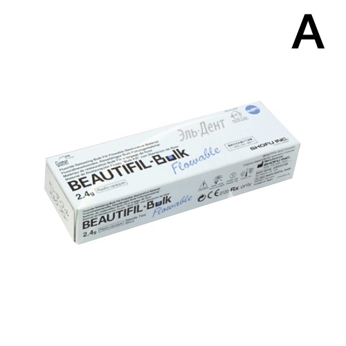 BEAUTIFIL BULK RESTORATIVE - реставрационный текучий материал, цвет A, шприц 4.5гр., SHOFU 1231919528 - фото 437580