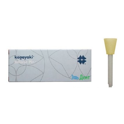 Полиры Kagayaki Enforce Pin 40шт.-Чашка желтая мелкая уретановая 0001916556 - фото 437616