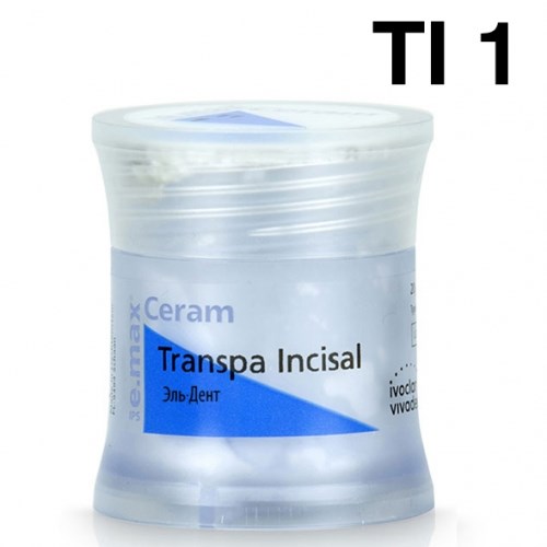 Транспа-масса режущего края IPS e.max Ceram Transpa Incisal 1 (20гр.). Ivoclar 1231919895 - фото 437726