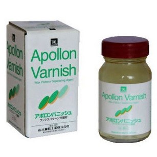 Жидкость Apollon Varnish для изоляции воска от гипса 100мл. 1231919634 - фото 437836