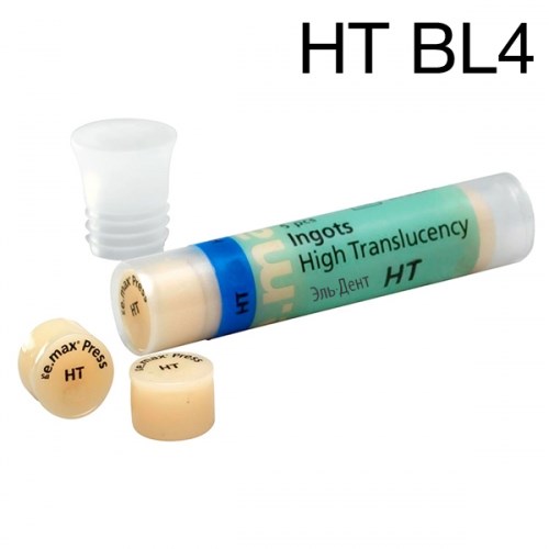 Пресс-таблетка IPS e.max Press HT BL4 (5шт.) Ivoclar 1231920010 - фото 437888