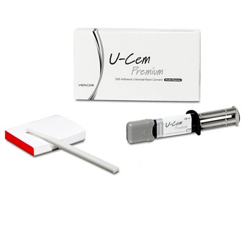 U-Cem Premium, оттенок Universal, (Clicker 9 г) самоадгезивный  цемент, Vericom 1231916655 - фото 438179