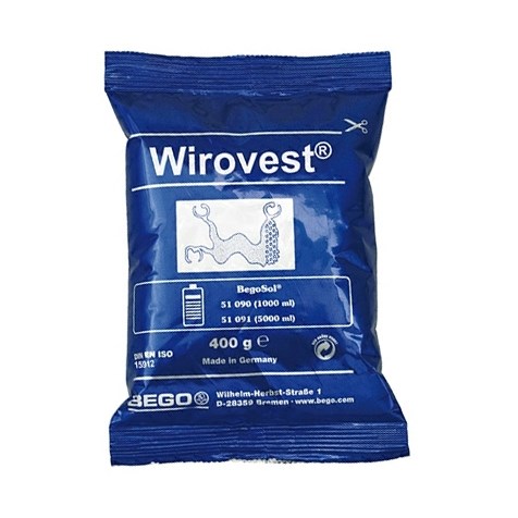 Паковочная масса  Wirovest для бюгелей, (400г). 1шт. BEGO 1231919768 - фото 438794