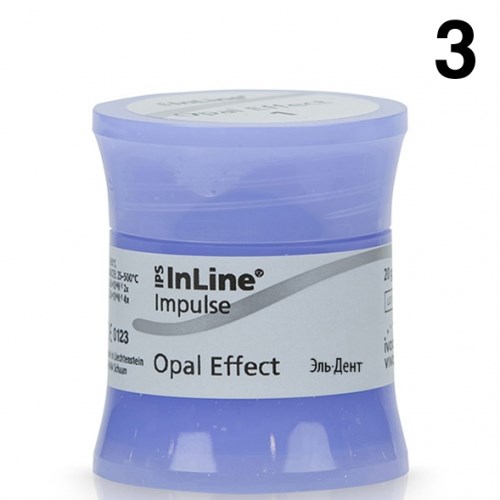 Эффект-масса IPS InLine Opal Effect 3 (20гр.). Ivoclar 1231919939 - фото 438880