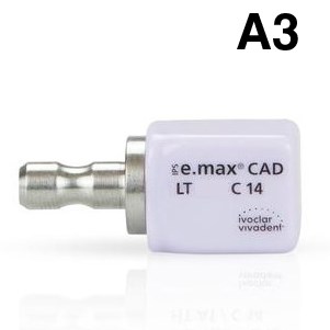 Блоки IPS e.max CAD CEREC/inLab LT A3 C14 (5шт.). Ivoclar 1231919998 - фото 438946
