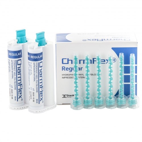 CharmFlex Regular-А-силикон средней вязкости (2карт.х50мл, 6 нас.), DENTKIST 1231913753 - фото 438967