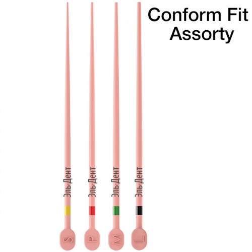 TruNatomy Conform Fit гуттаперчевые штифты в ассортименте (60 шт) 1231918387 - фото 439123
