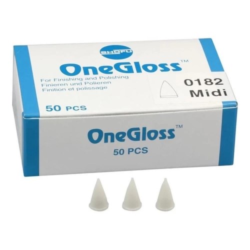 Резинки One Gloss мини-конус 50шт (без дискодержателя) 1231916610 - фото 439168