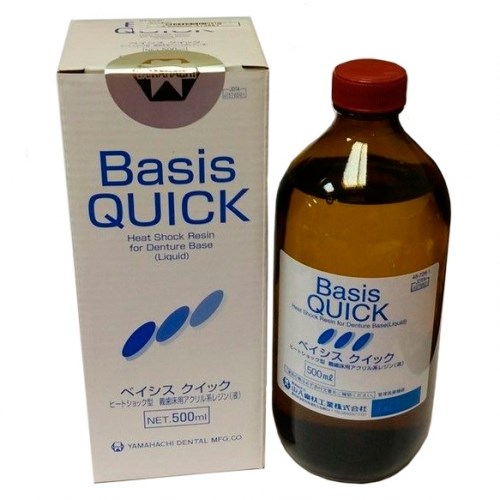 Basis Quick Liquid жидкость для базисной пластмассы, 500мл. 1231919704 - фото 439290