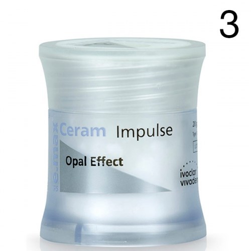 Импульсная опаловая эффект-масса IPS e.max Ceram Impulse Opal Effect 3 (20гр.). Ivoclar 1231919886 - фото 439312