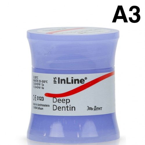 Дентиновая масса IPS InLine Deep Dentin A-D А3 (20гр.). Ivoclar 1231919913 - фото 439365