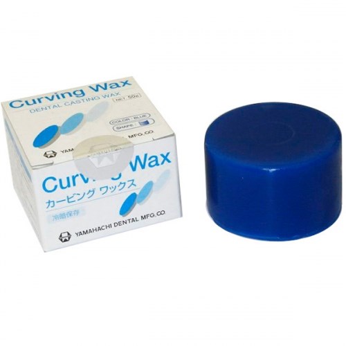 Воск моделировочный Carving Wax Blue (голубой) 50г. 1231919582 - фото 439698