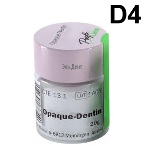 Profi Line Опак-дентин D4 (20 г), KLEMA 1231913128 - фото 446984