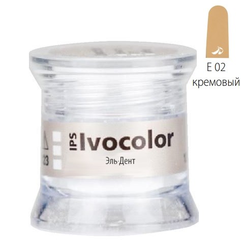 Краситель порошкообразный IPS Ivocolor Essence E02 creme -кремовый (1.8гр.). Ivoclar 1231919969 - фото 447016