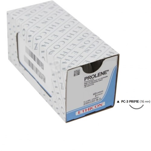 Prolene W8007Т 4|0 (45см,16мм,3|8,реж.) 24шт. 00000002283 - фото 448000
