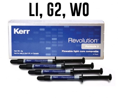 Revolution KIT (LI х2шт, G2, WO *1г), 29515 KERR 1231914341 - фото 449642