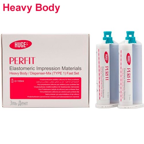PERFIT Heavy Body-корригирующий слой жесткий (2 картриджа по 50мл) 1231911167 - фото 449930