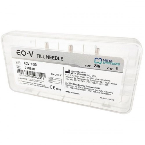 Иглы для экструзии гуттаперчи 23G FillNeedle,  6шт 1231917393 - фото 450276