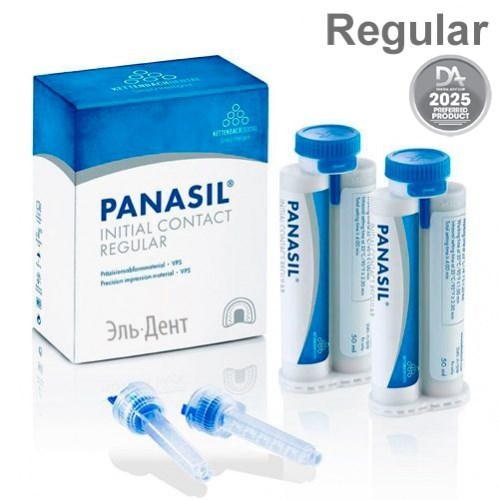 Panasil Regular (2х50мл, 8 смесит.) корригирующий материал, Kettenbach 1343111 1231913964 - фото 450947