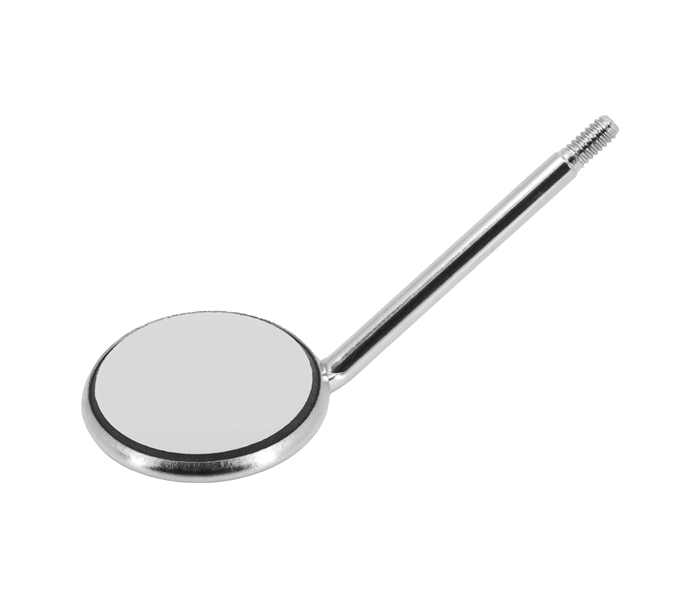 Hahnenkratt TOPvision FS Rhodium - родиевое зеркало без ручки, плоское, №2, диаметр 18 мм, 12 шт 720X2 - фото 495844