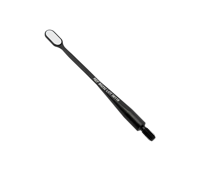 Hahnenkratt BLACK MICROflex rhodium - родиевое микрозеркало без ручки, плоское, овальное, 3х6 мм B5232 - фото 495893
